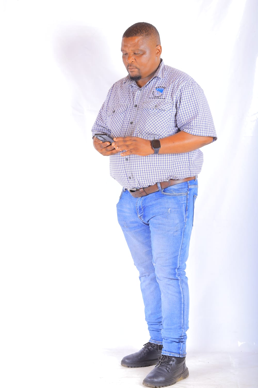 Bafase Security operations manager in company uniform